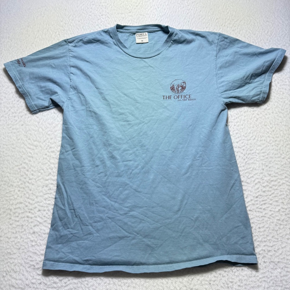 Port Company the office shirt mens‎ medium blue The Office On The Beach